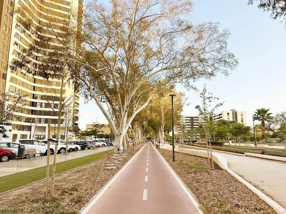 Modern 2 Bed Apartment 23 Floor Urban Sky Malaga