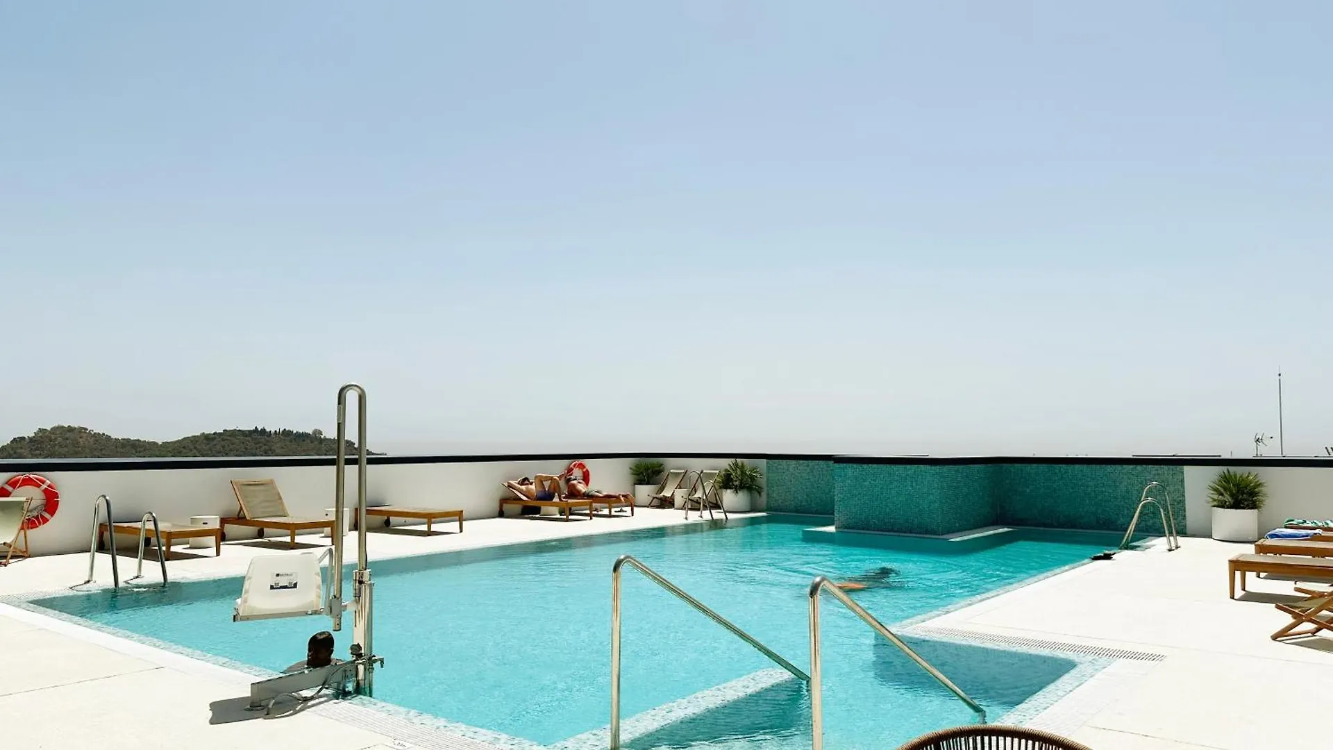 Modern 2 Bed Apartment 23 Floor Urban Sky Málaga Spanyolország